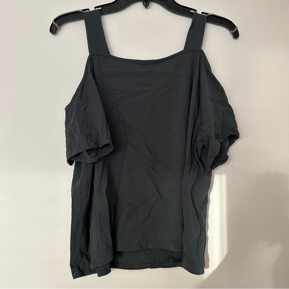 Ava Sky Cold Shoulder Tank Top - Picture 7 of 9